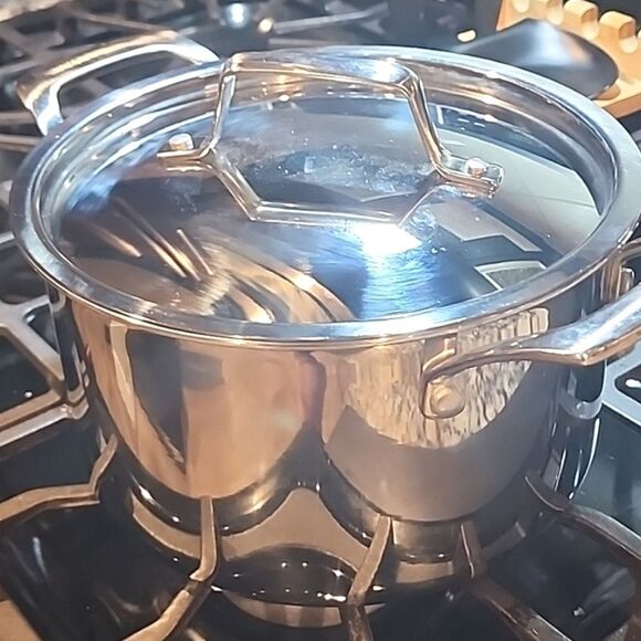 Berghoff Professional 18/10 Stainless Steel Tri-Ply 4QT Stock Pot w/Lid - Picture 9 of 14